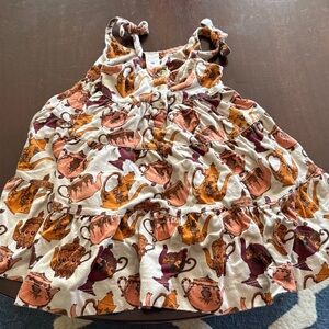 Kate Quinn Sleeveless Dress with teapots